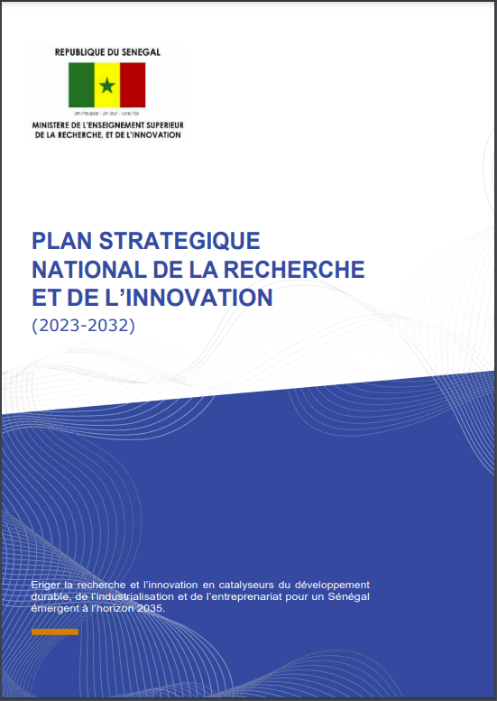 Plan stratégique national de la Recherche et de l'Innovation (PSNRI) 2023-2032 