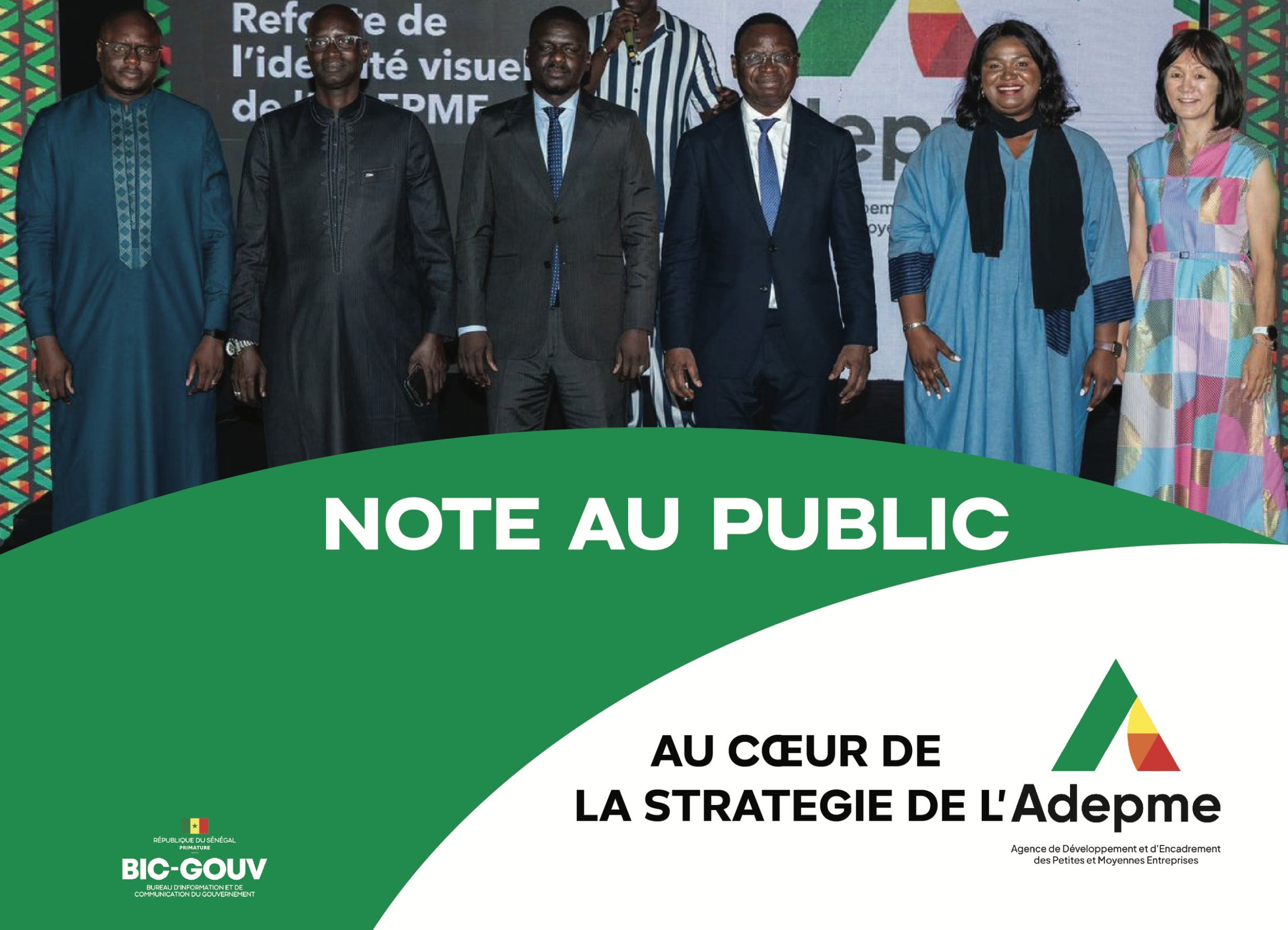 Note au Public Plan stratégique ADEPME