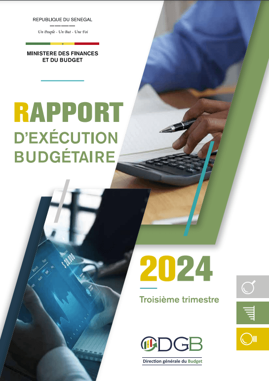 Rapport trimestriel d'exécution budgétaire - Troisième trimestre 2024